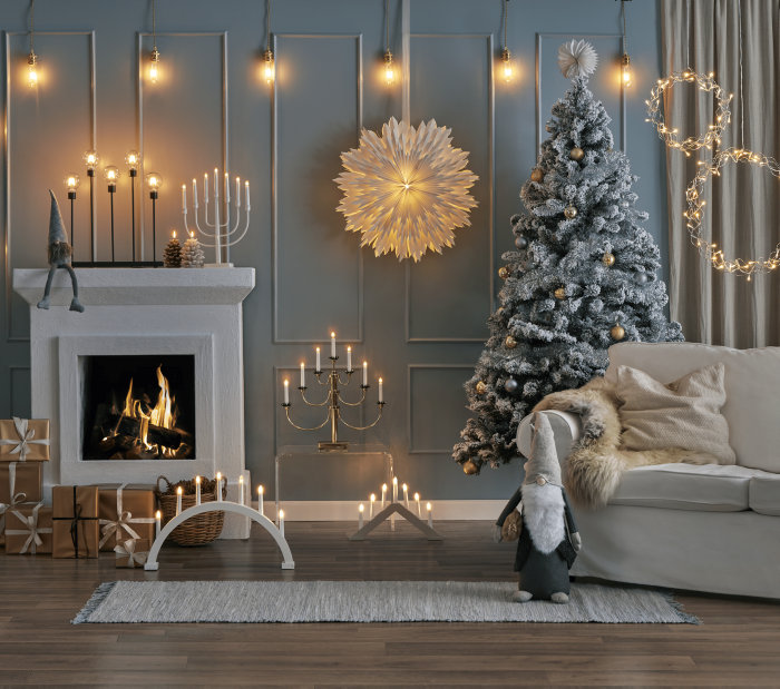 Krans LED Ø32 cm Konstsmide